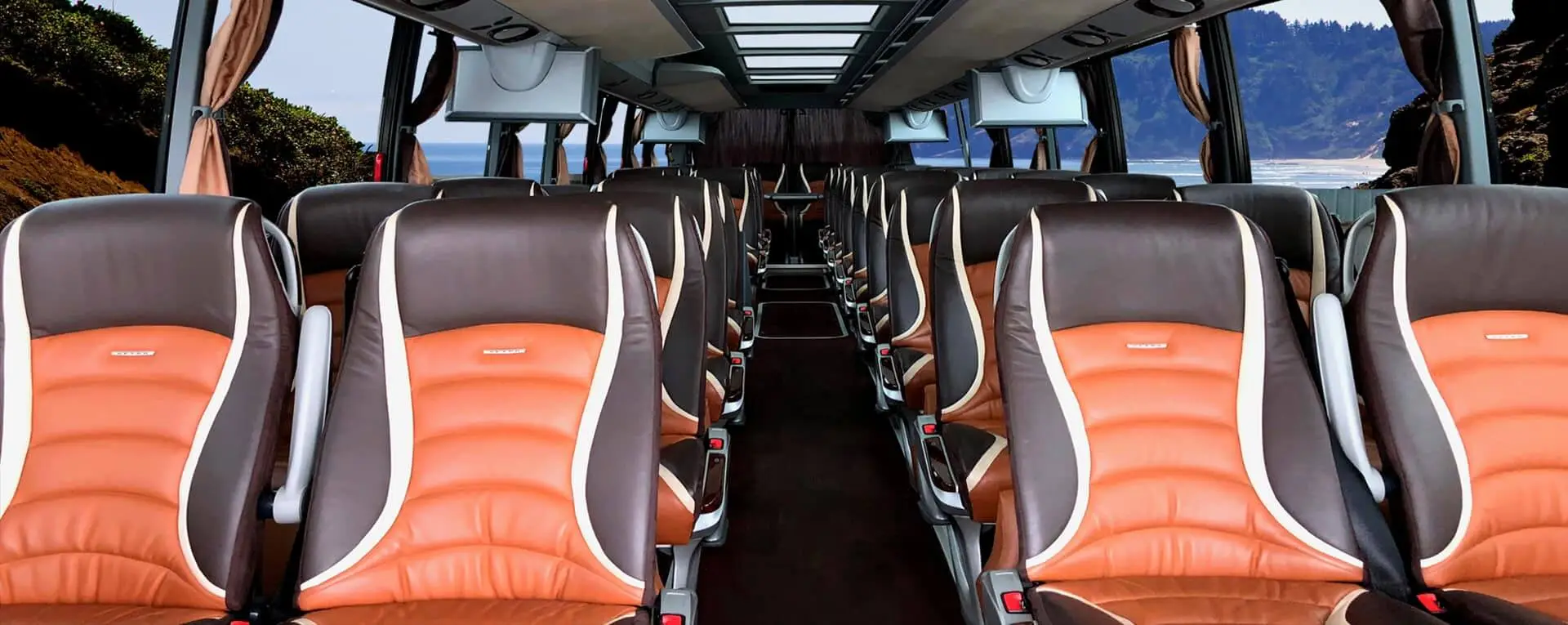 Charter Bus Rental in California